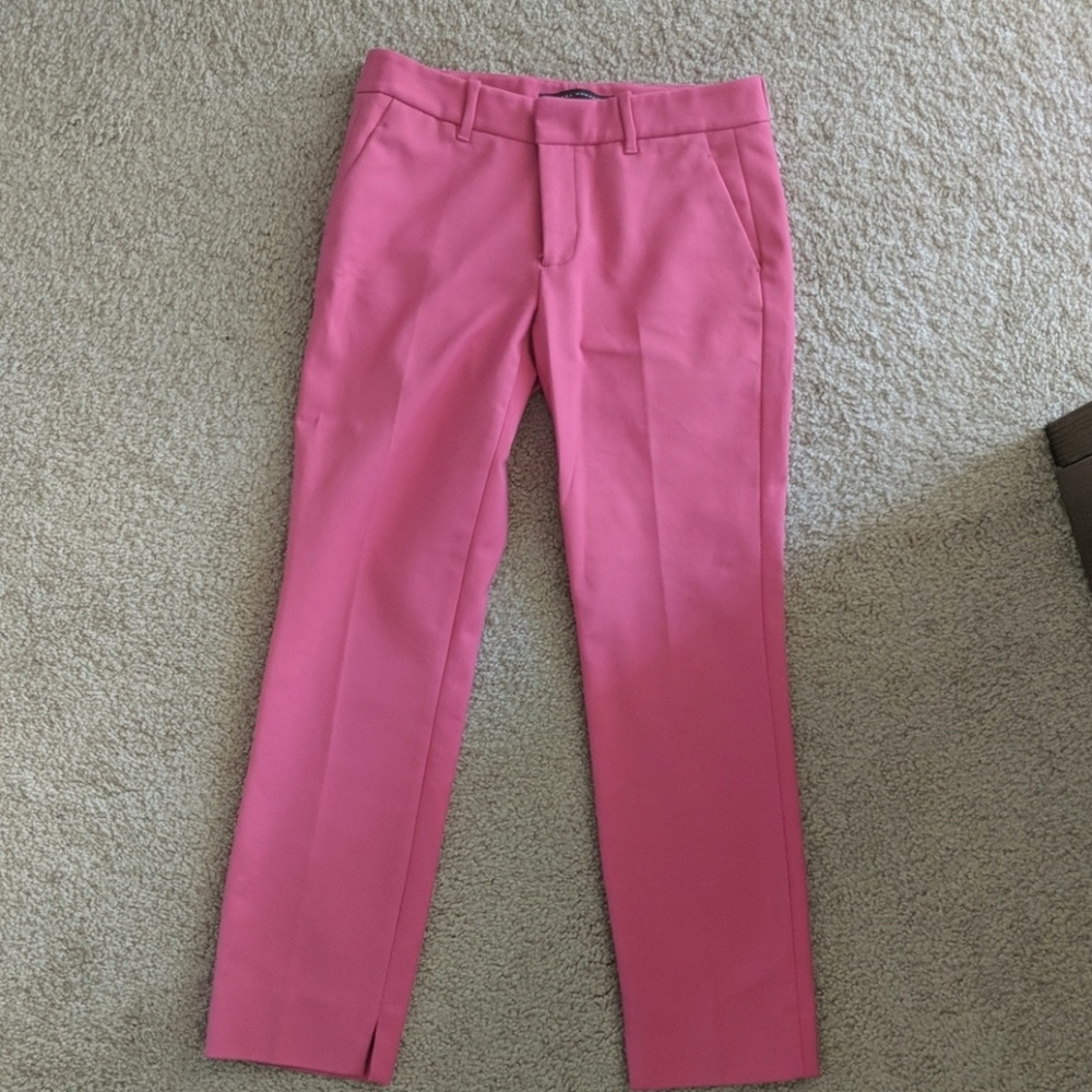 Zara pink trousers (straight cut)